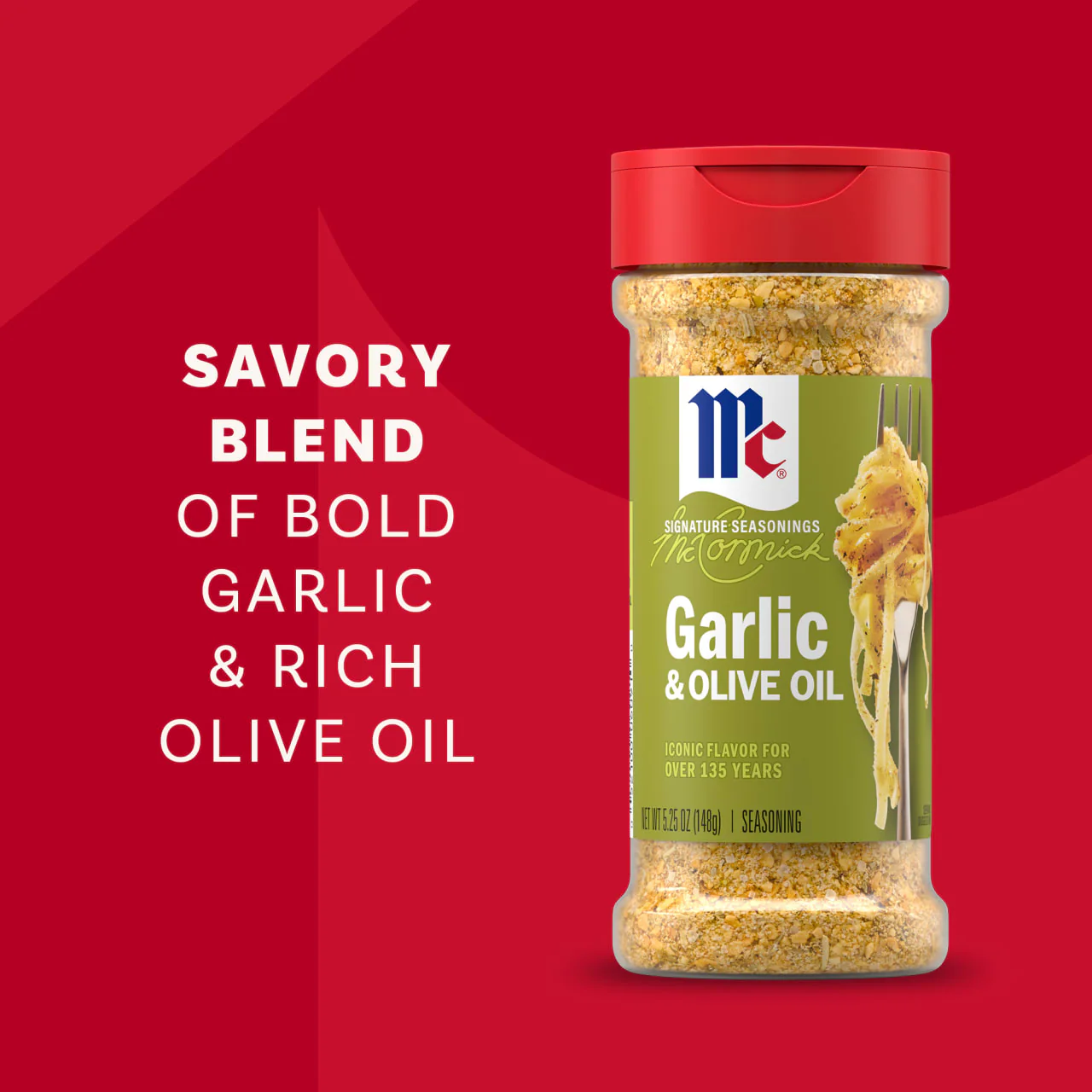 McCormick® Garlic and Olive Oil Seasoning Blend, 5.25 oz - Image 14