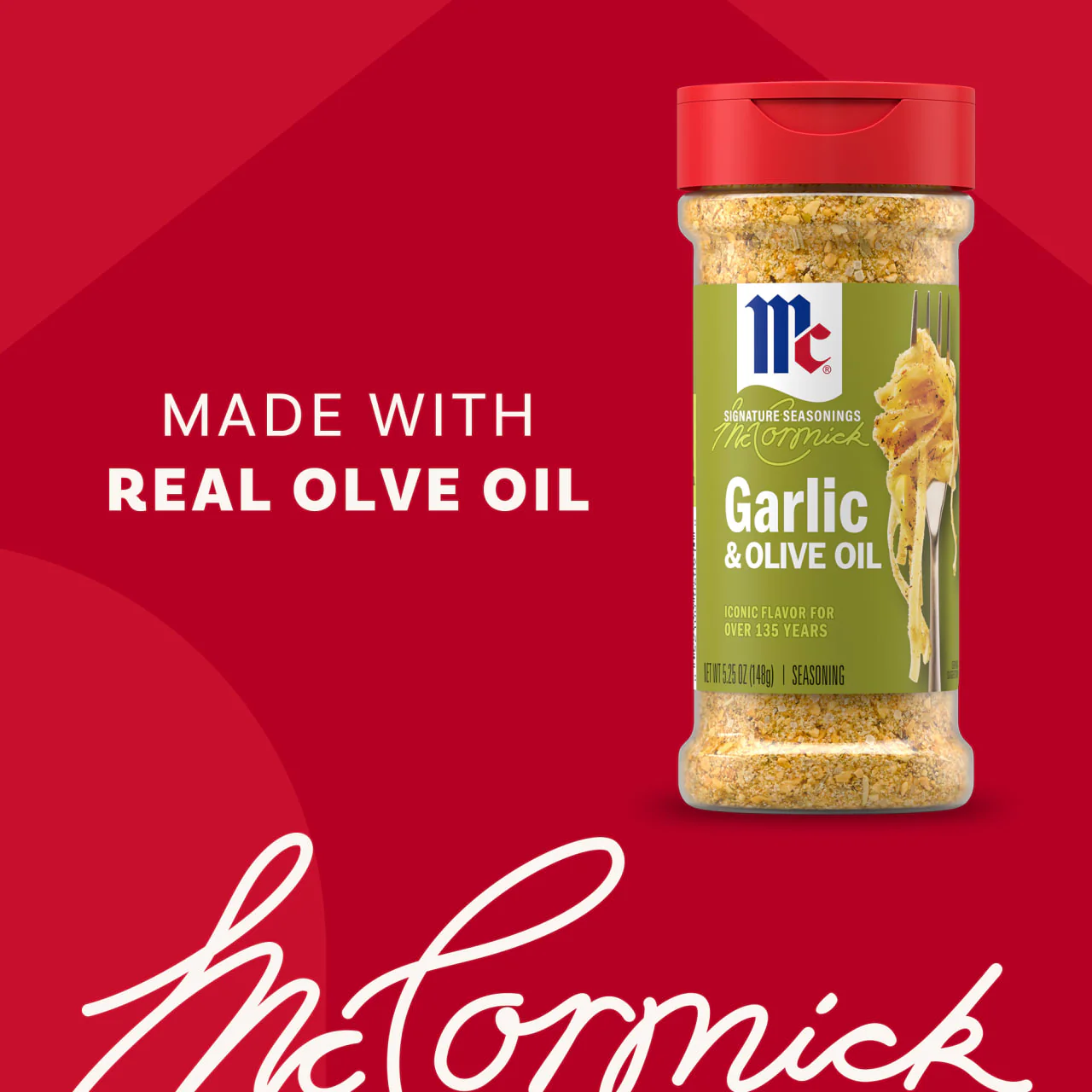 McCormick® Garlic and Olive Oil Seasoning Blend, 5.25 oz - Image 17