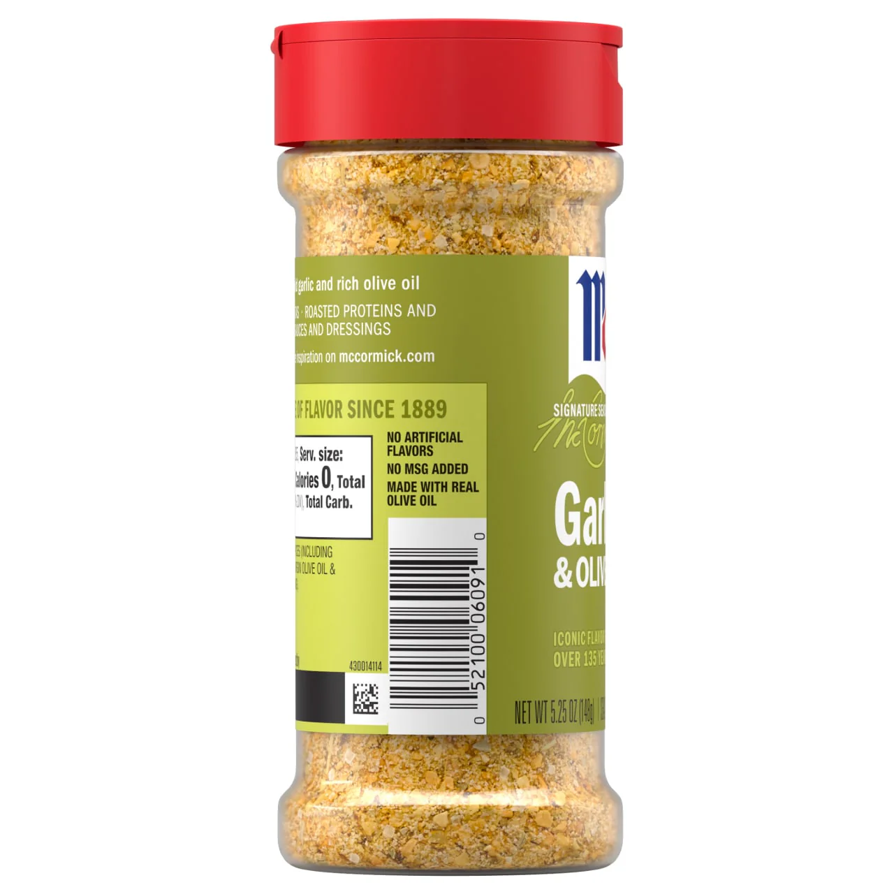 McCormick® Garlic and Olive Oil Seasoning Blend, 5.25 oz - Image 22