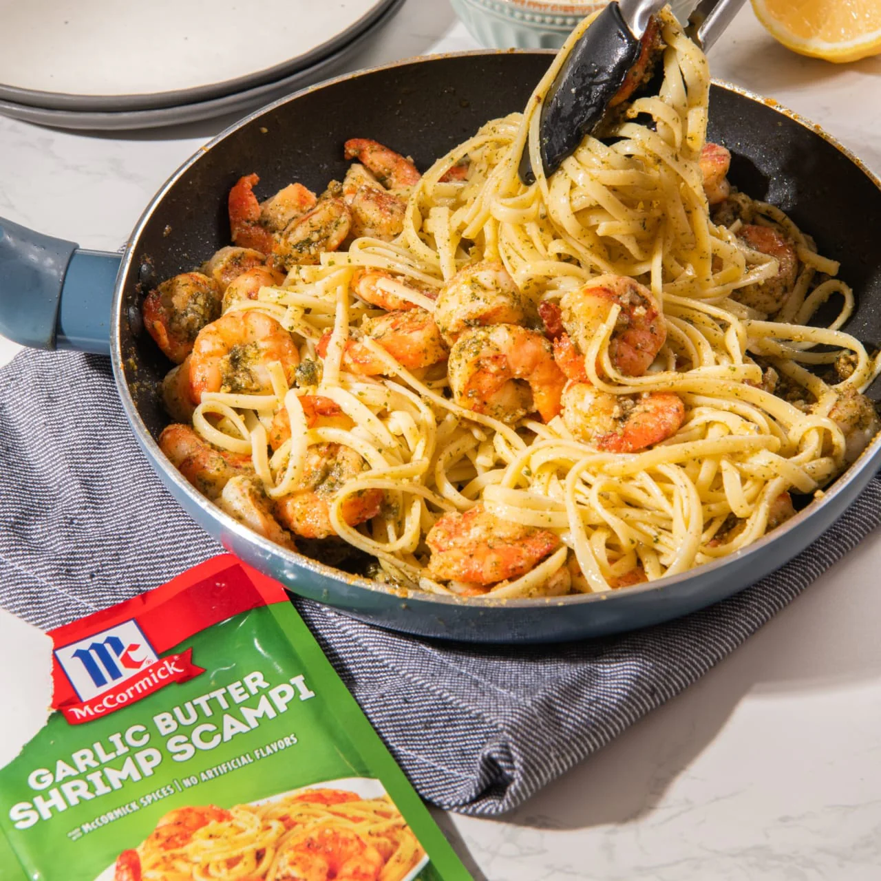 McCormick® Garlic Butter Shrimp Scampi, 0.87 oz (6-Pack) - Image 4