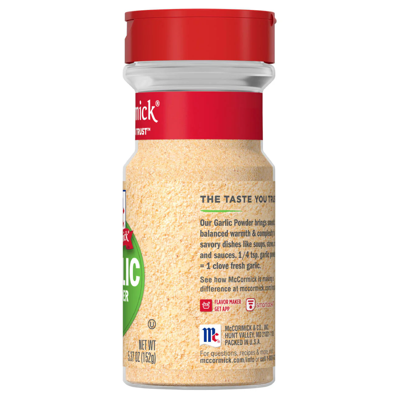 McCormick® Garlic Powder, 5.37 oz - Image 23