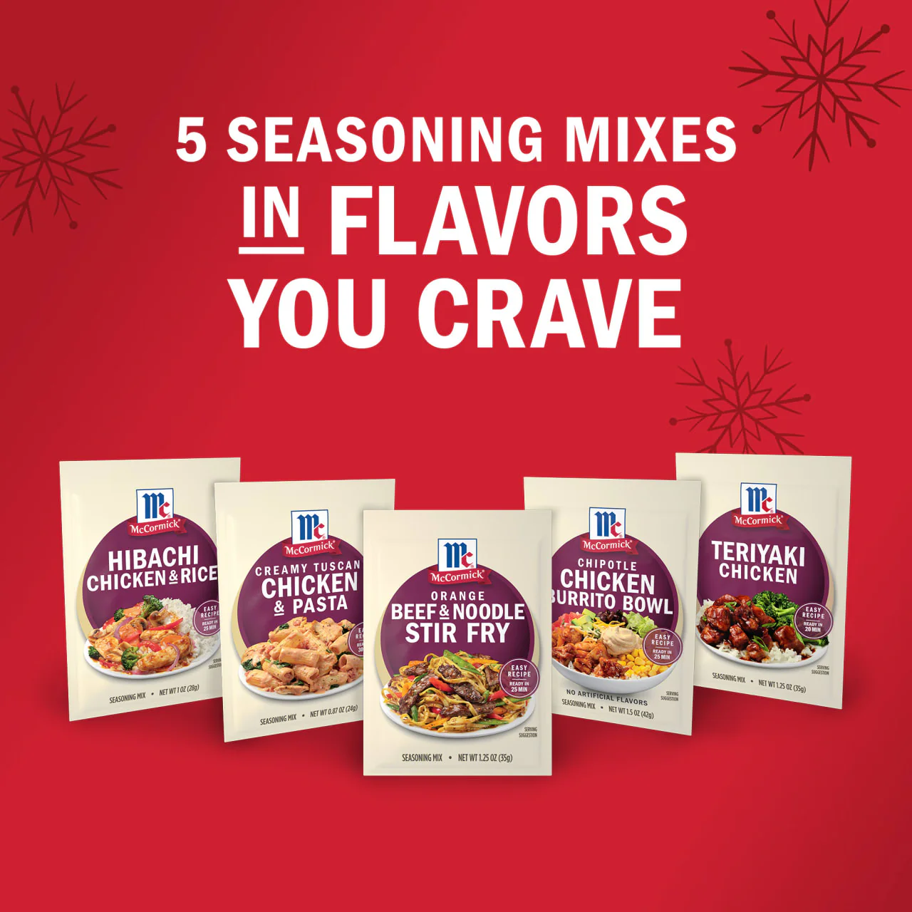 McCormick® Global Favorites Seasoning Mix Gift Pack, 5ct - Image 8