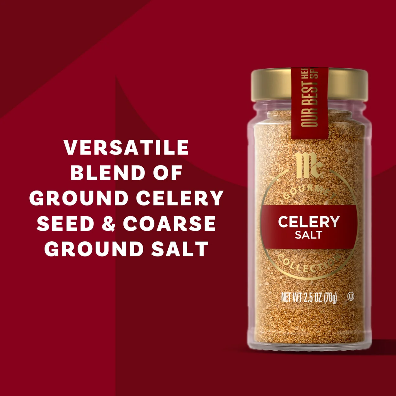 McCormick Gourmet™ All Natural Celery Salt, 2.5 oz - Image 4