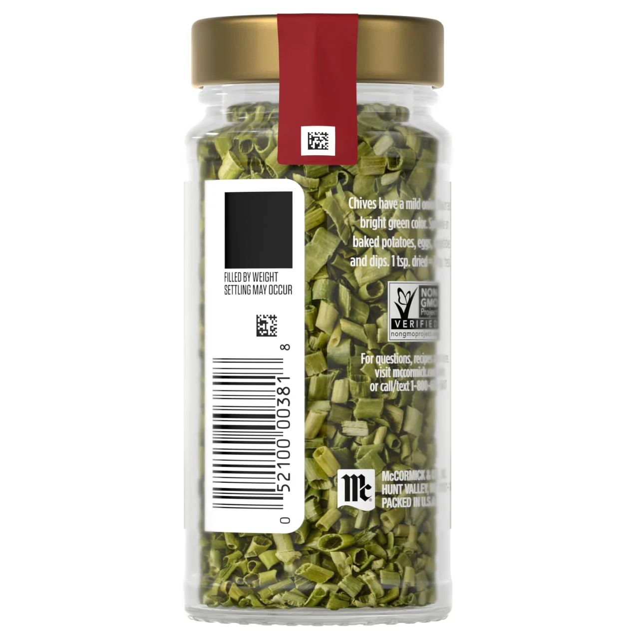 McCormick Gourmet™ All Natural Chives, 0.12 oz - Image 16