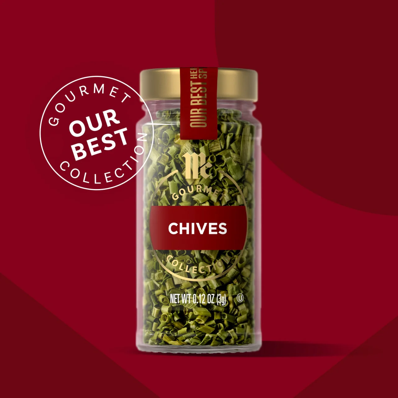 McCormick Gourmet™ All Natural Chives, 0.12 oz - Image 4