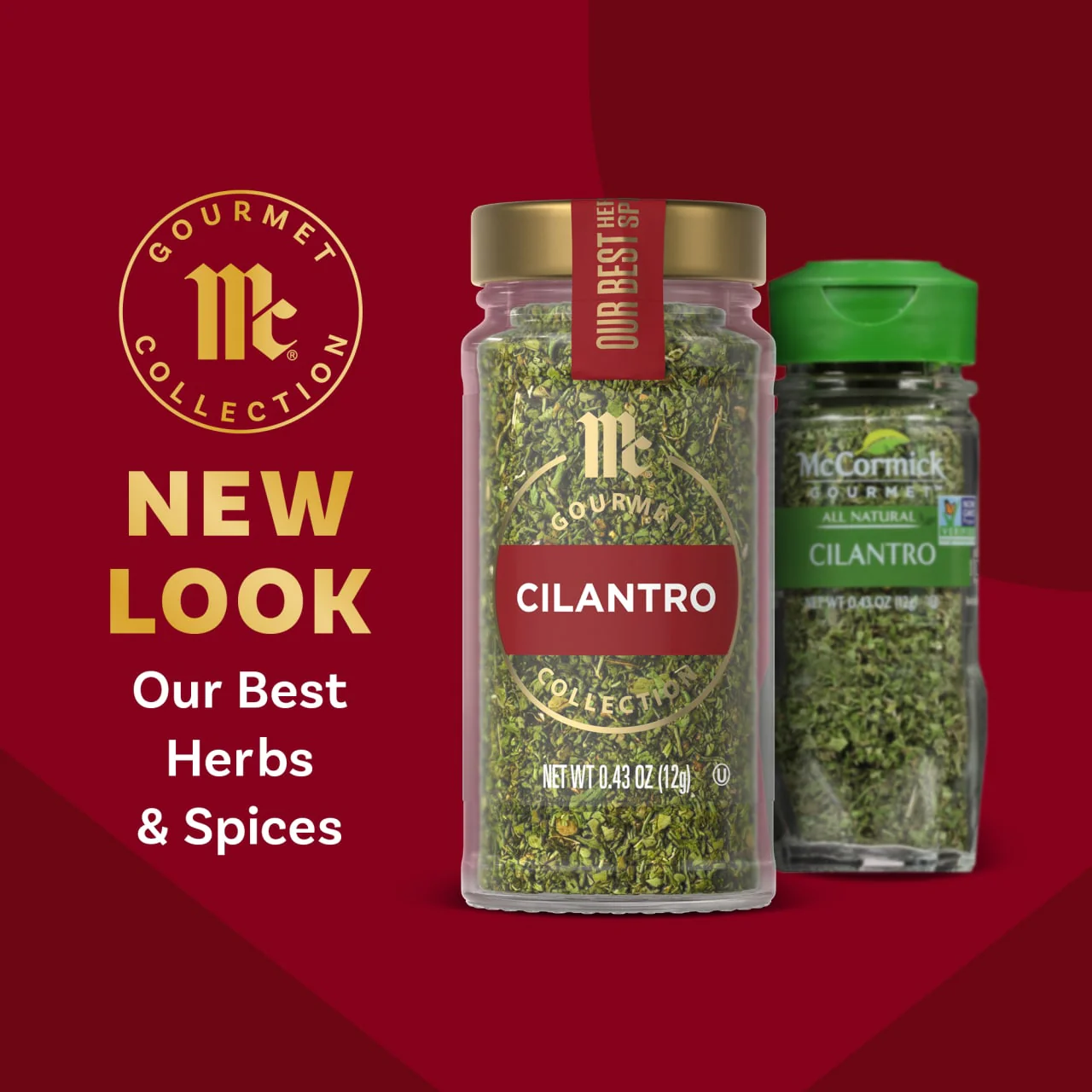 McCormick Gourmet™ All Natural Cilantro, 0.43 oz - Image 3