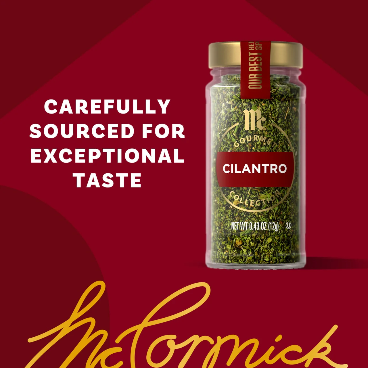 McCormick Gourmet™ All Natural Cilantro, 0.43 oz - Image 4