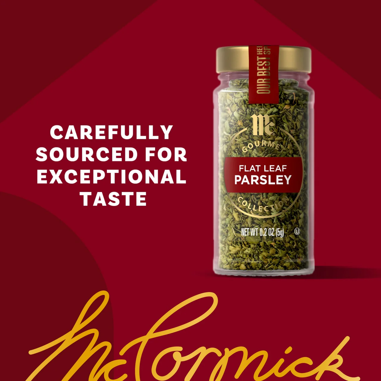 McCormick Gourmet™ All Natural Flat Leaf Parsley, 0.2 oz - Image 14