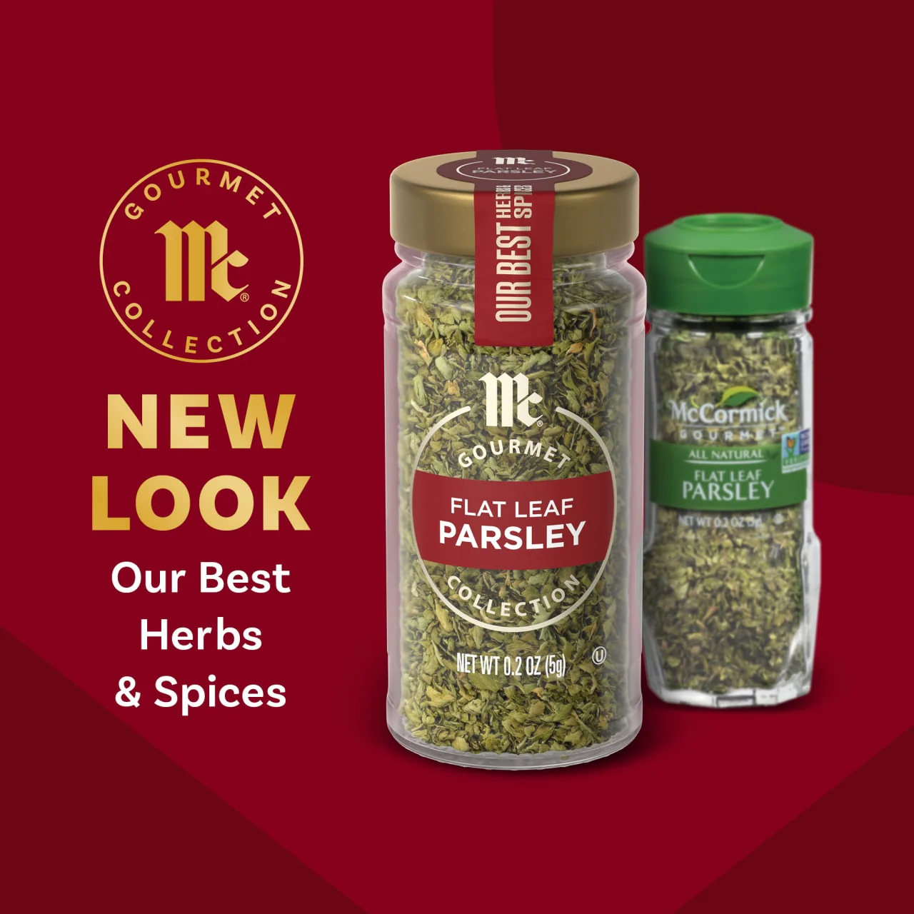 McCormick Gourmet™ All Natural Flat Leaf Parsley, 0.2 oz - Image 3