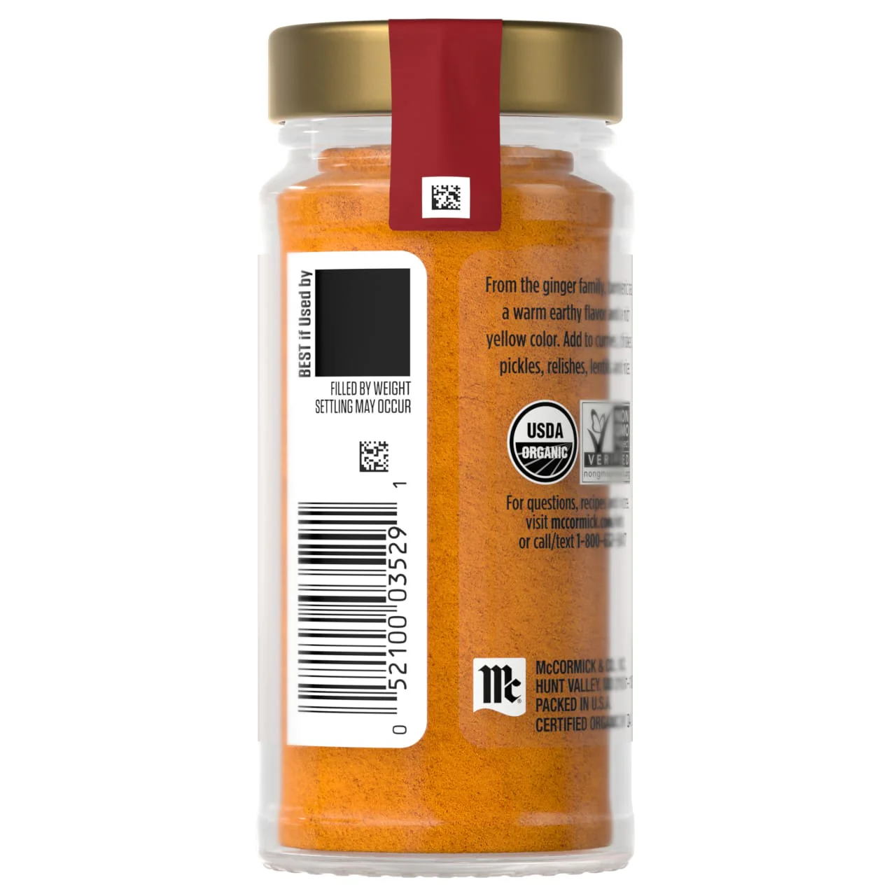 McCormick Gourmet™ All Natural Ground Turmeric, 1.37 oz - Image 16