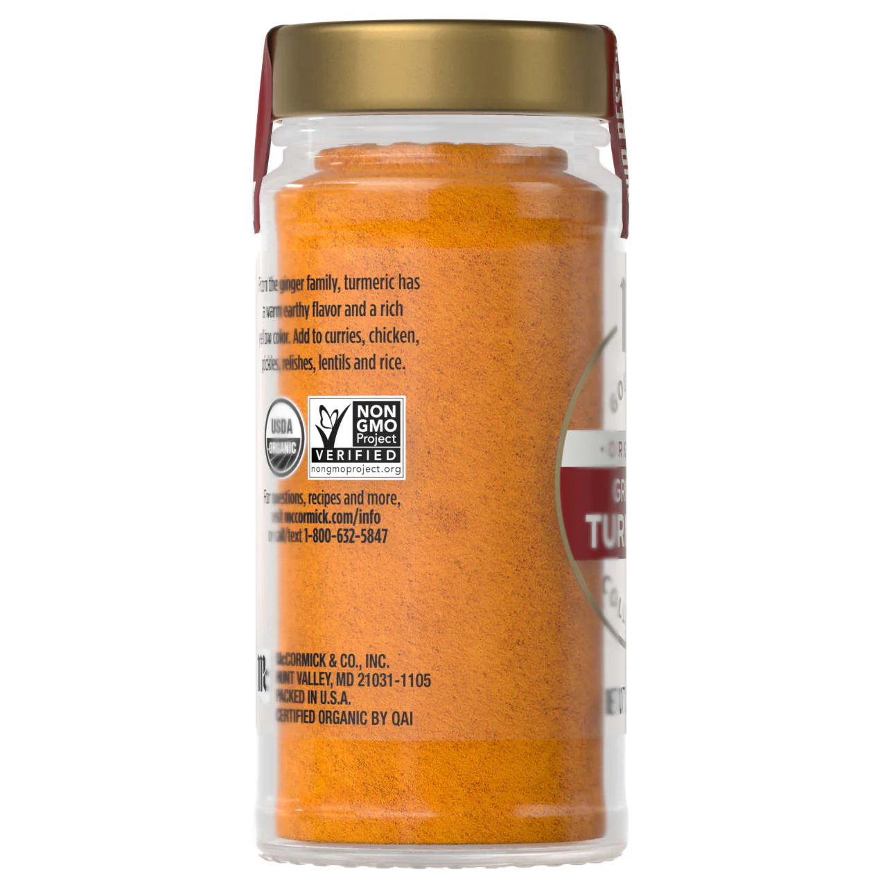 McCormick Gourmet™ All Natural Ground Turmeric, 1.37 oz - Image 18