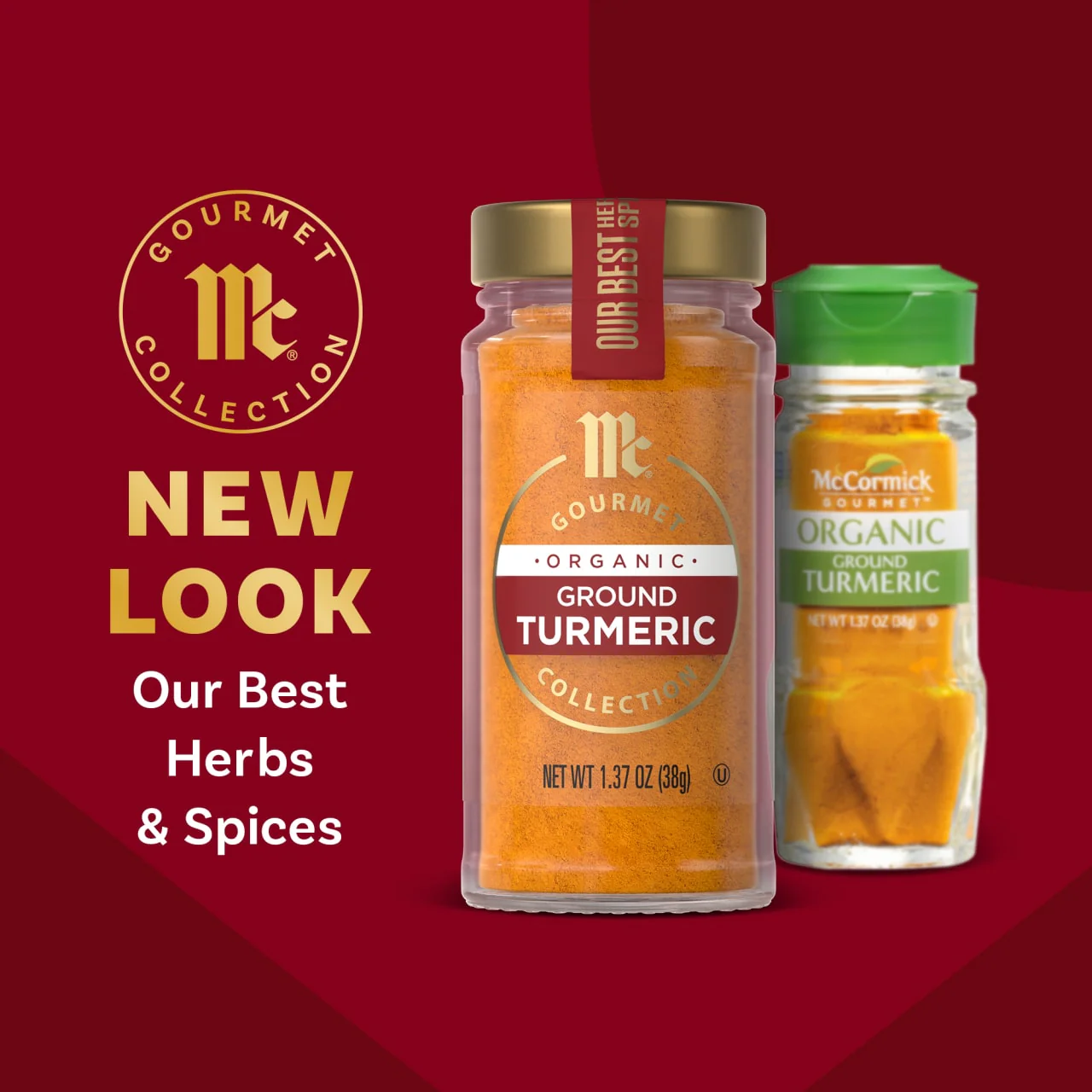 McCormick Gourmet™ All Natural Ground Turmeric, 1.37 oz - Image 3