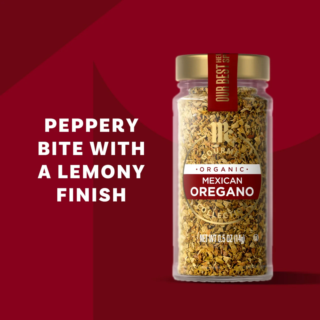 McCormick Gourmet™ All Natural Mexican Oregano, 0.5 oz - Image 14