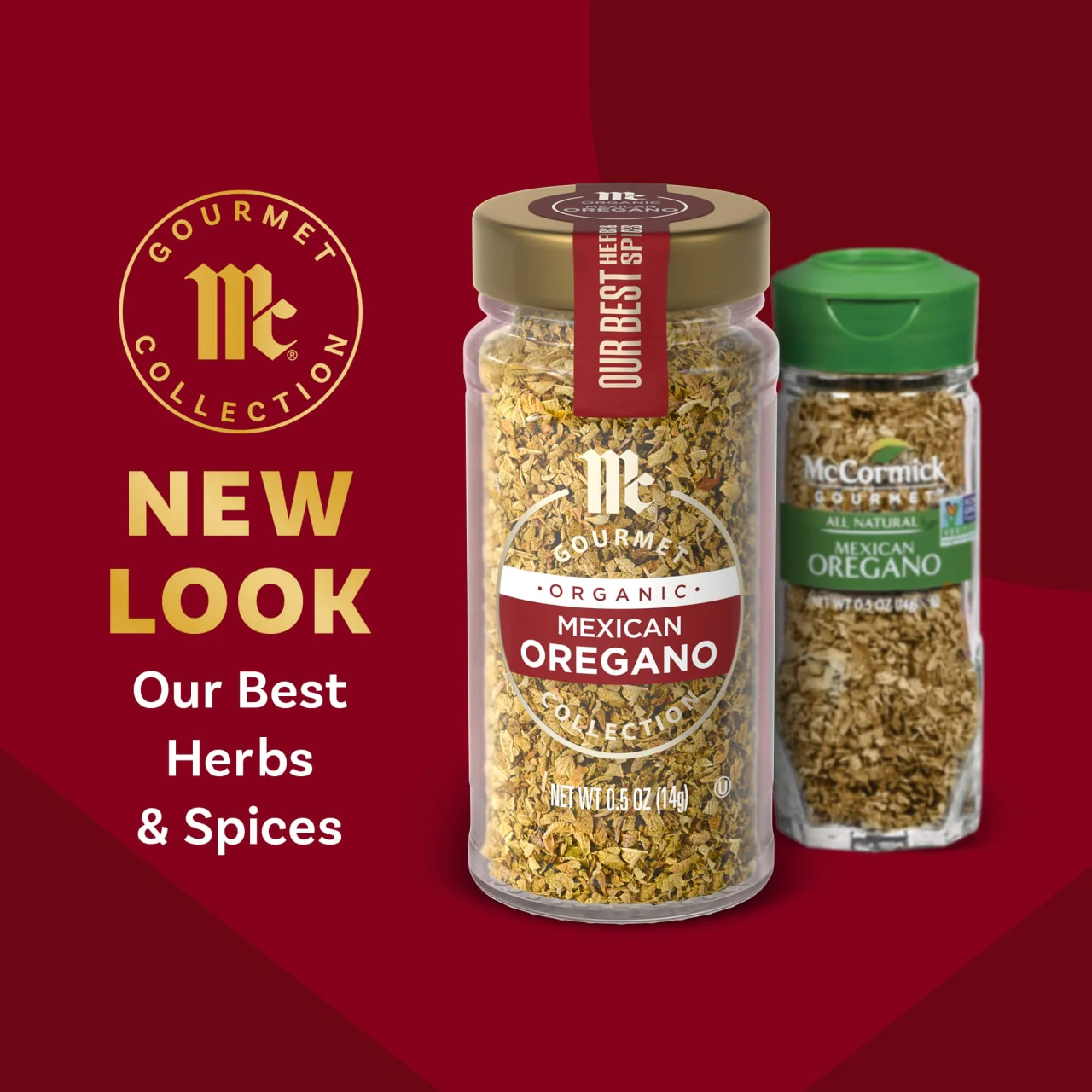 McCormick Gourmet™ All Natural Mexican Oregano, 0.5 oz - Image 3