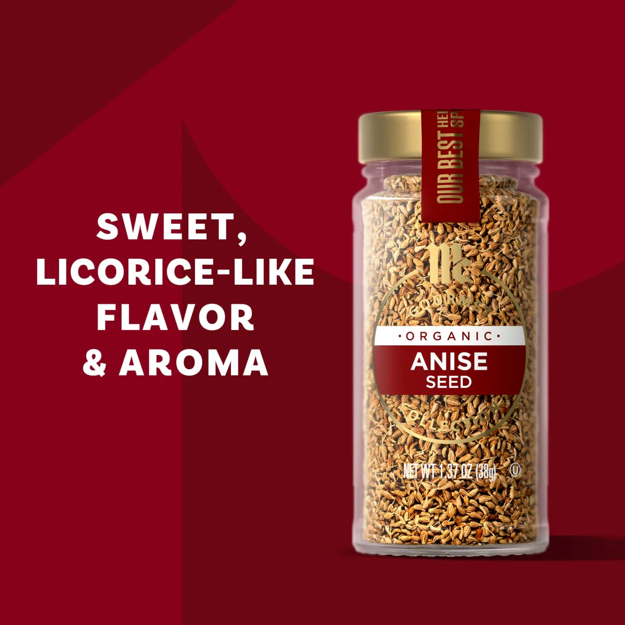 McCormick Gourmet™ Organic Anise Seed, 1.37 oz - Image 14