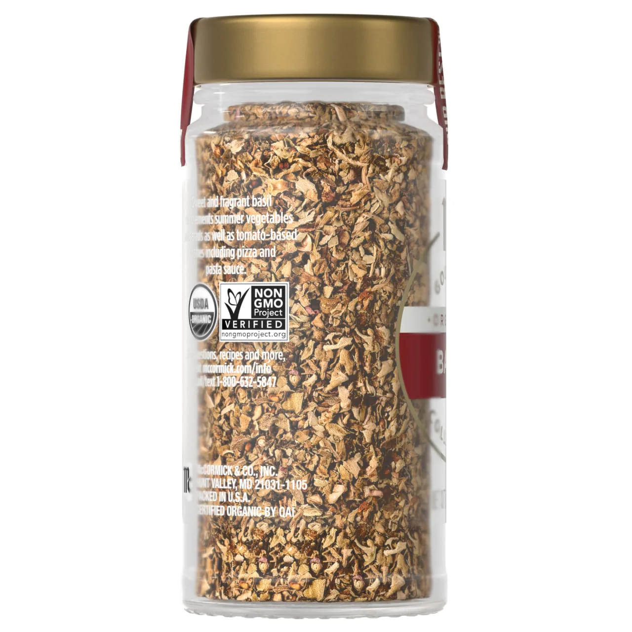 McCormick Gourmet™ Organic Basil Leaves, 0.55 oz - Image 18