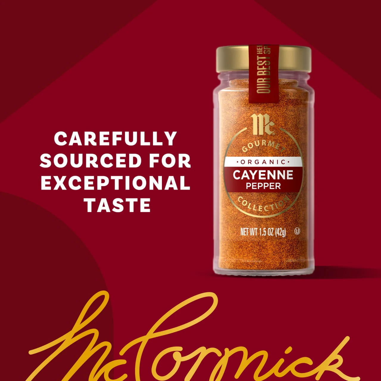 McCormick Gourmet™ Organic Cayenne Red Pepper, 1.5 oz - Image 13