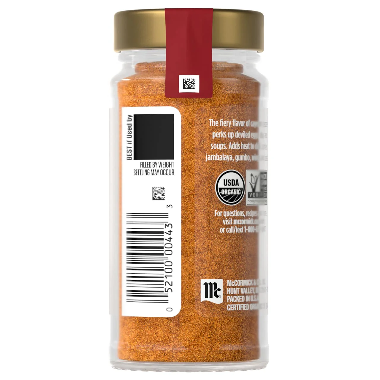 McCormick Gourmet™ Organic Cayenne Red Pepper, 1.5 oz - Image 14
