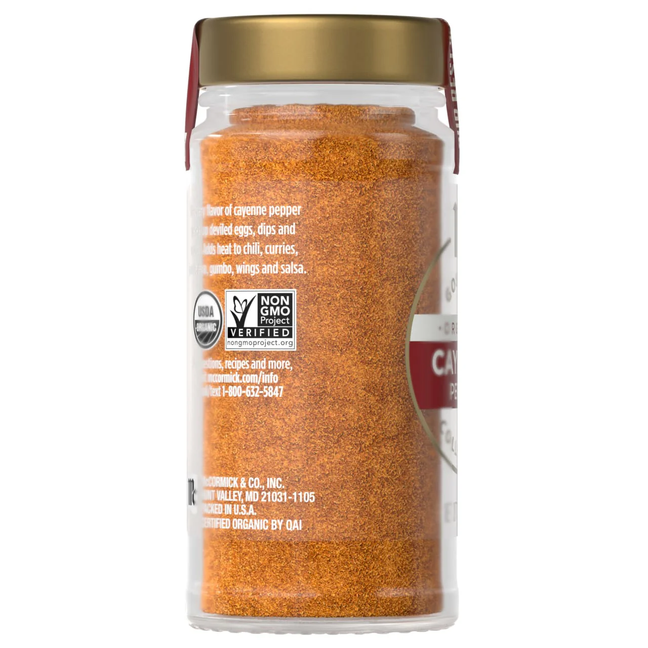 McCormick Gourmet™ Organic Cayenne Red Pepper, 1.5 oz - Image 16