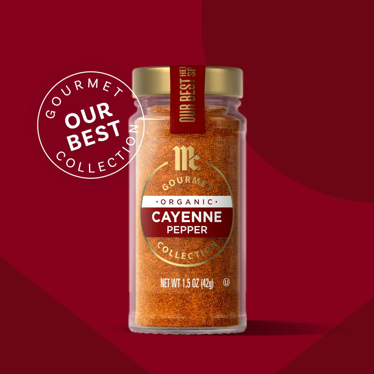 McCormick Gourmet™ Organic Cayenne Red Pepper, 1.5 oz - Image 4