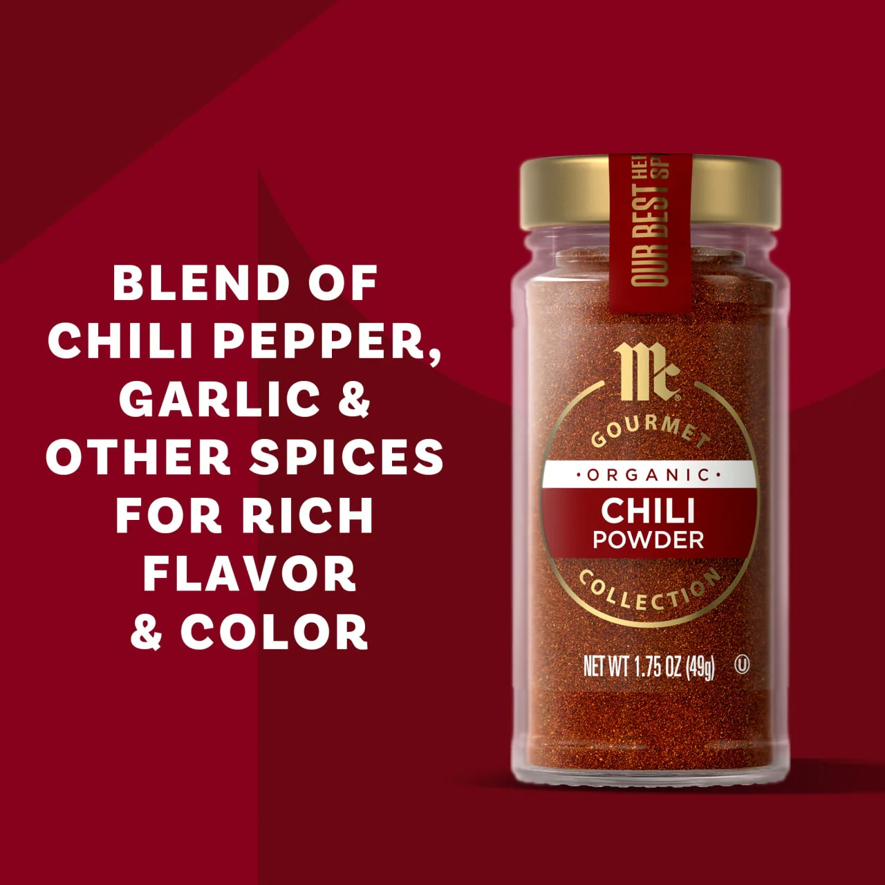 McCormick Gourmet™ Organic Chili Powder, 1.75 oz - Image 14