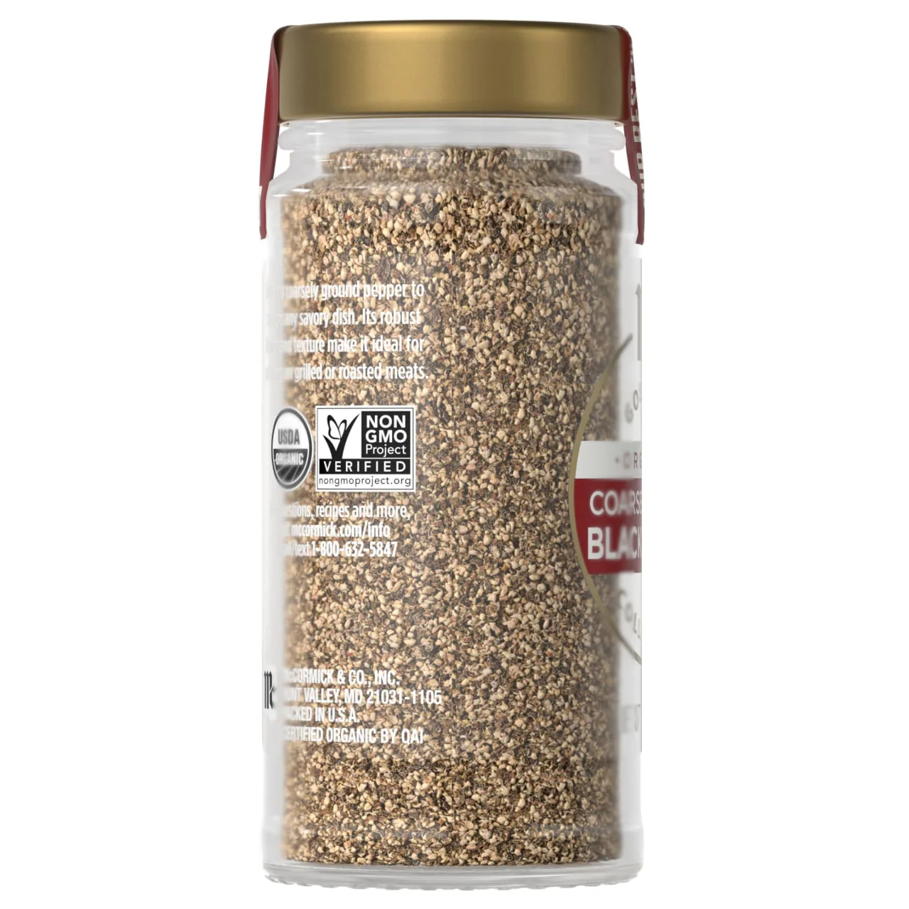 McCormick Gourmet™ Organic Coarse Ground Black Pepper, 1.62 oz - Image 18