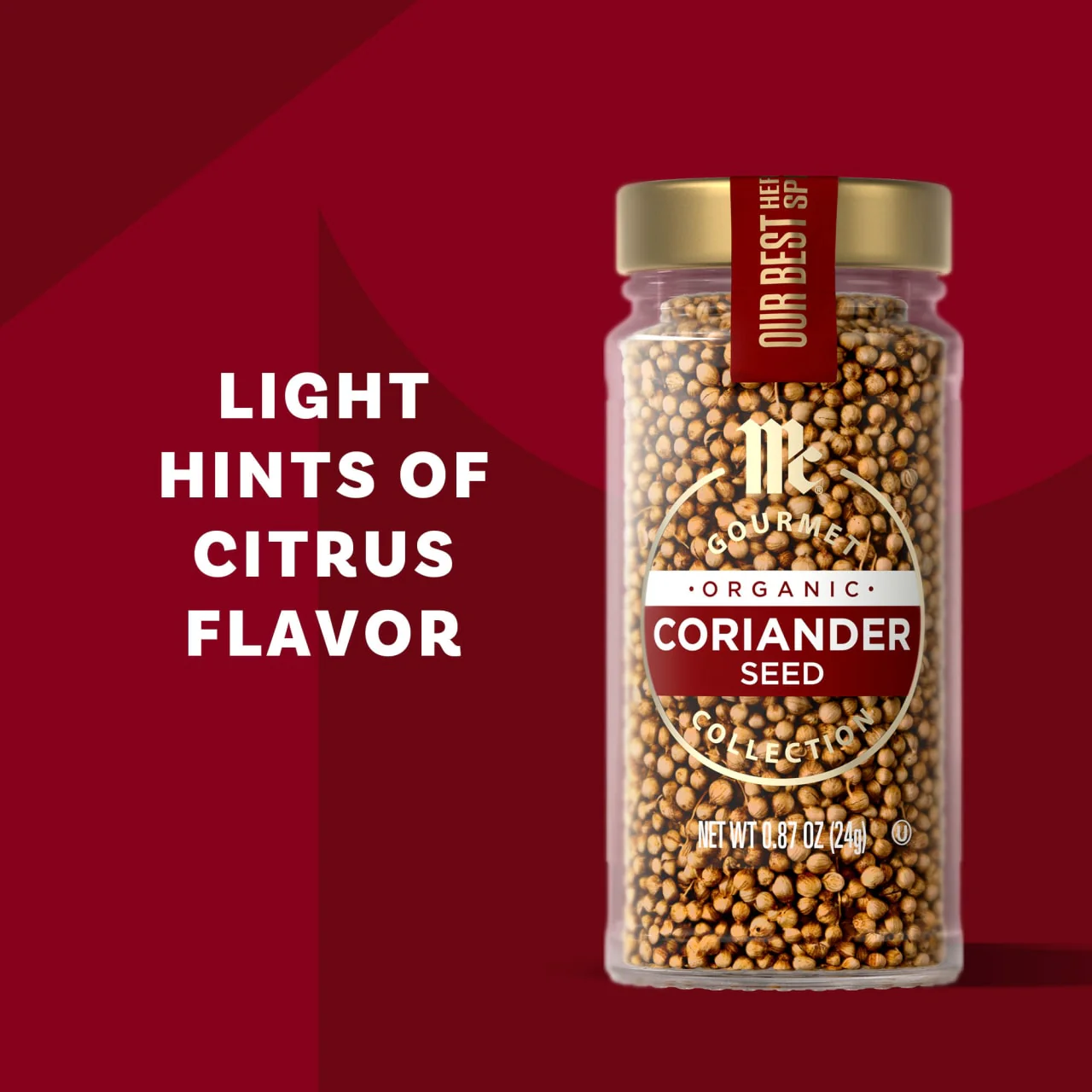 McCormick Gourmet™ Organic Coriander Seed, 0.87 oz - Image 11