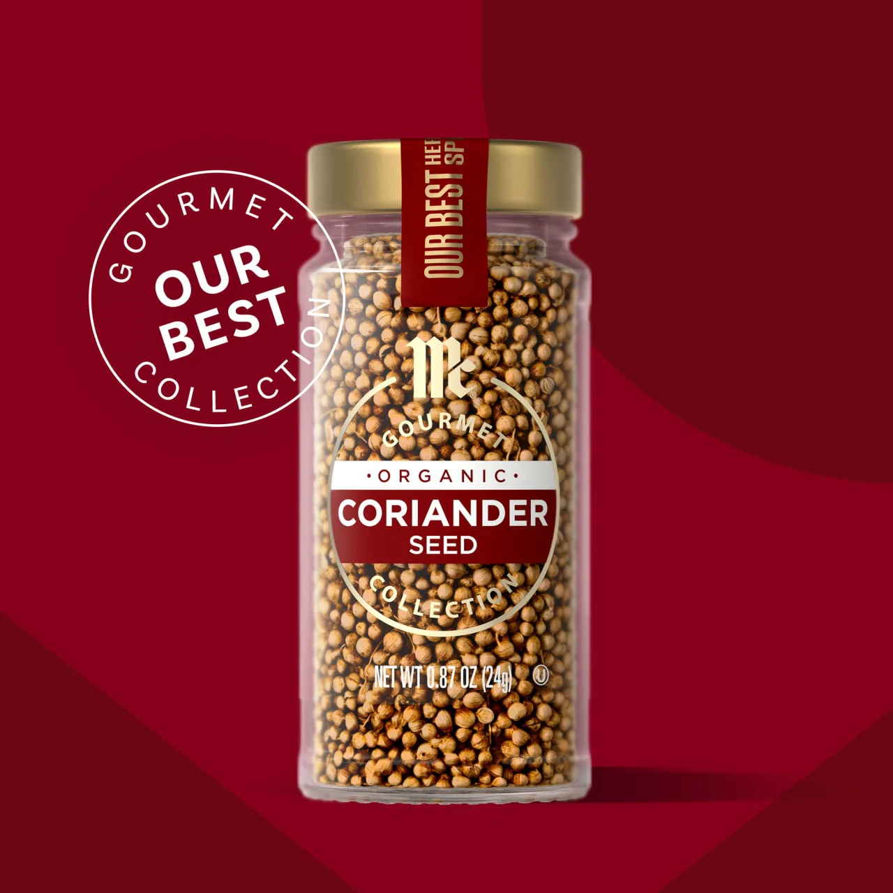 McCormick Gourmet™ Organic Coriander Seed, 0.87 oz - Image 14