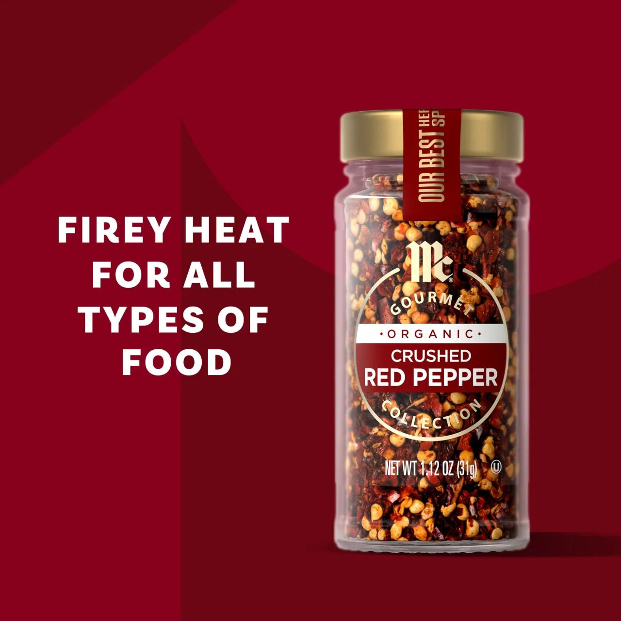 McCormick Gourmet™ Organic Crushed Red Pepper, 1.12 oz - Image 10