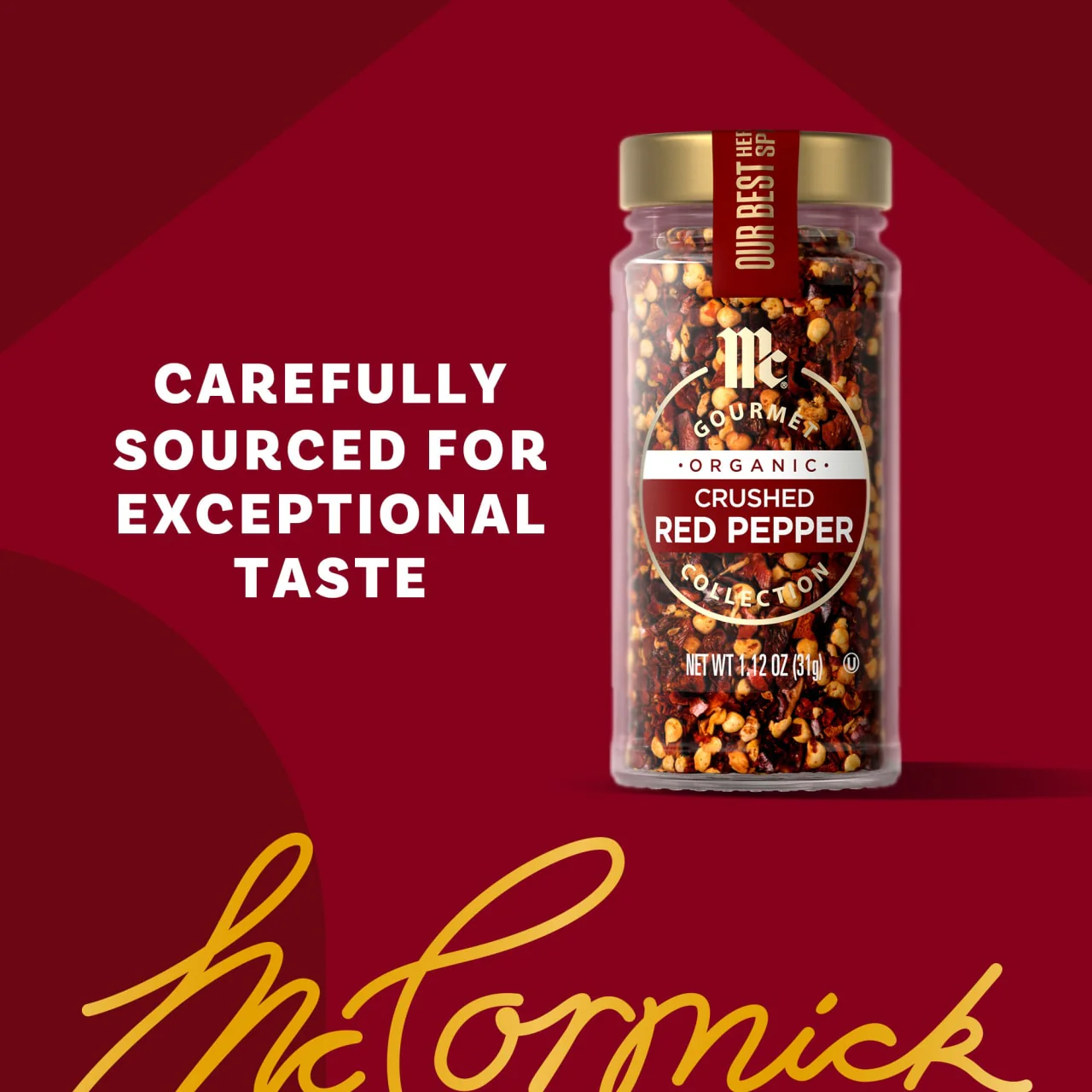 McCormick Gourmet™ Organic Crushed Red Pepper, 1.12 oz - Image 13