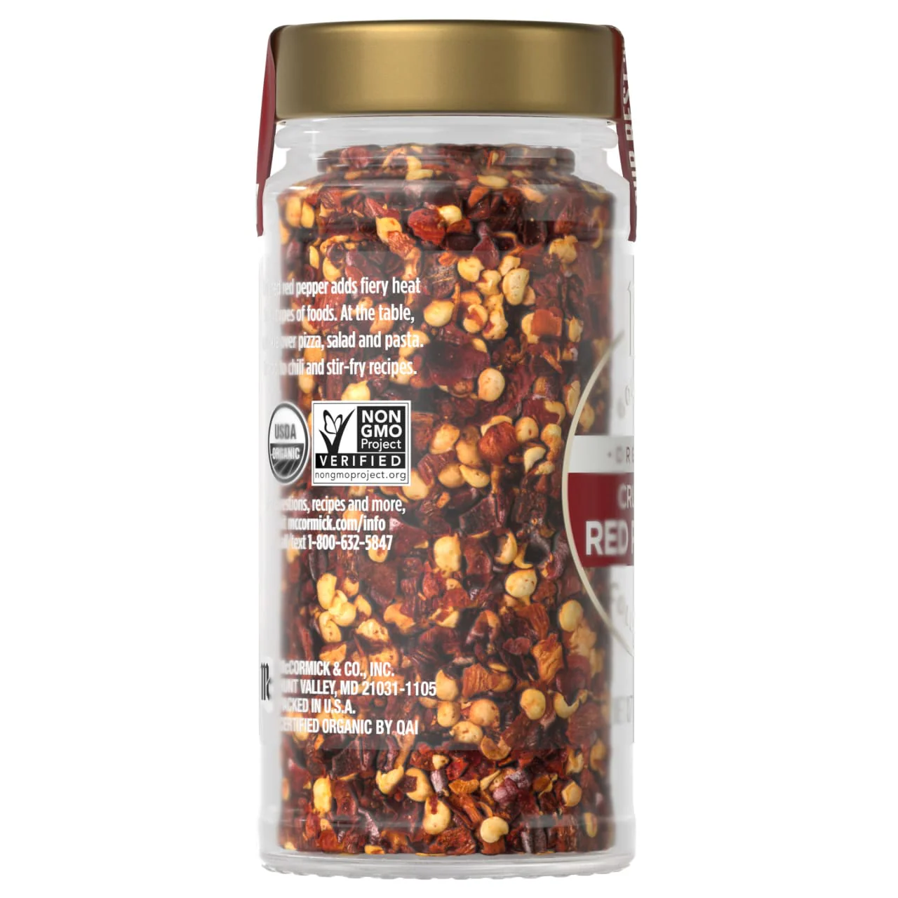 McCormick Gourmet™ Organic Crushed Red Pepper, 1.12 oz - Image 16