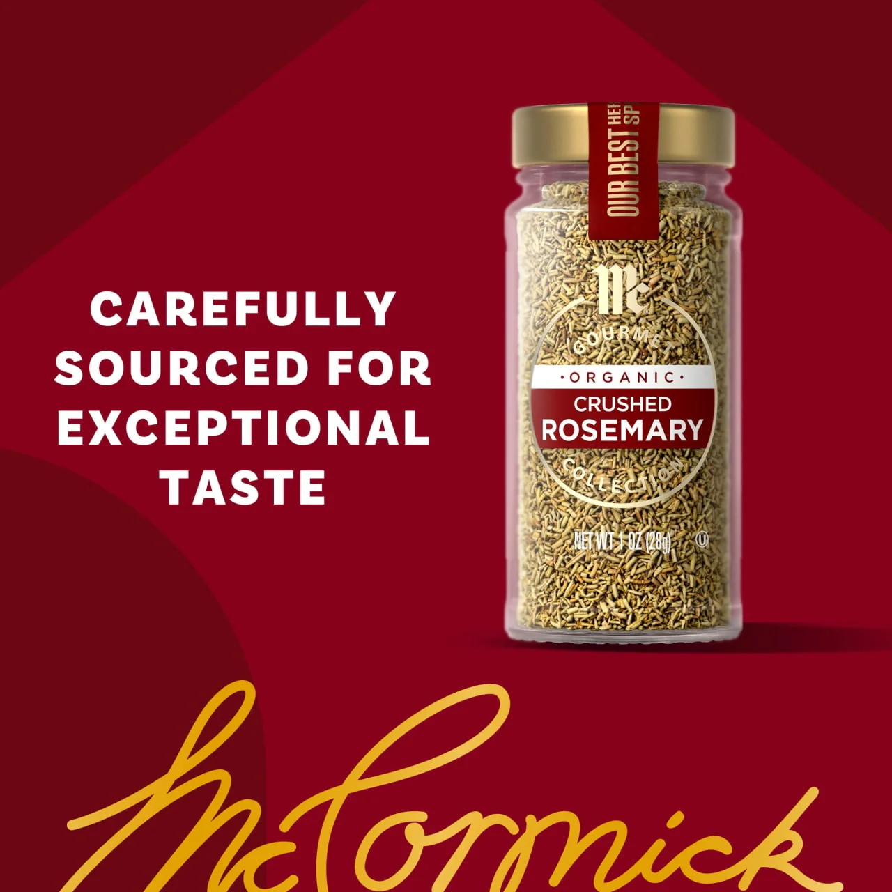 McCormick Gourmet™ Organic Crushed Rosemary, 1 oz - Image 11