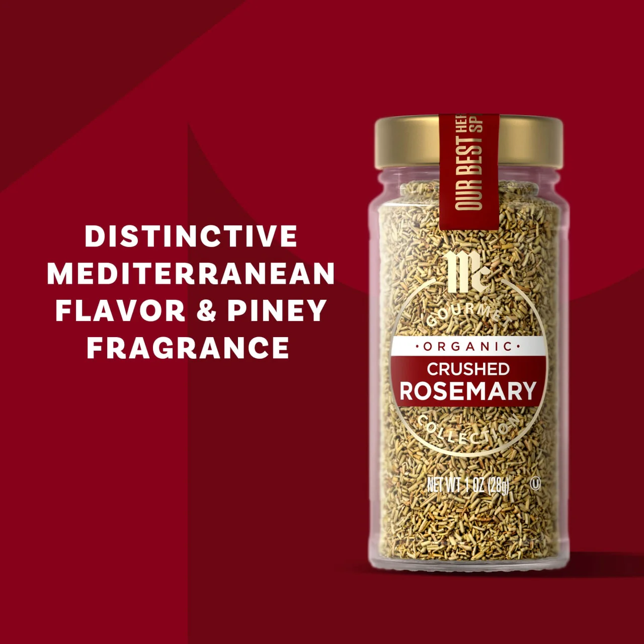 McCormick Gourmet™ Organic Crushed Rosemary, 1 oz - Image 14