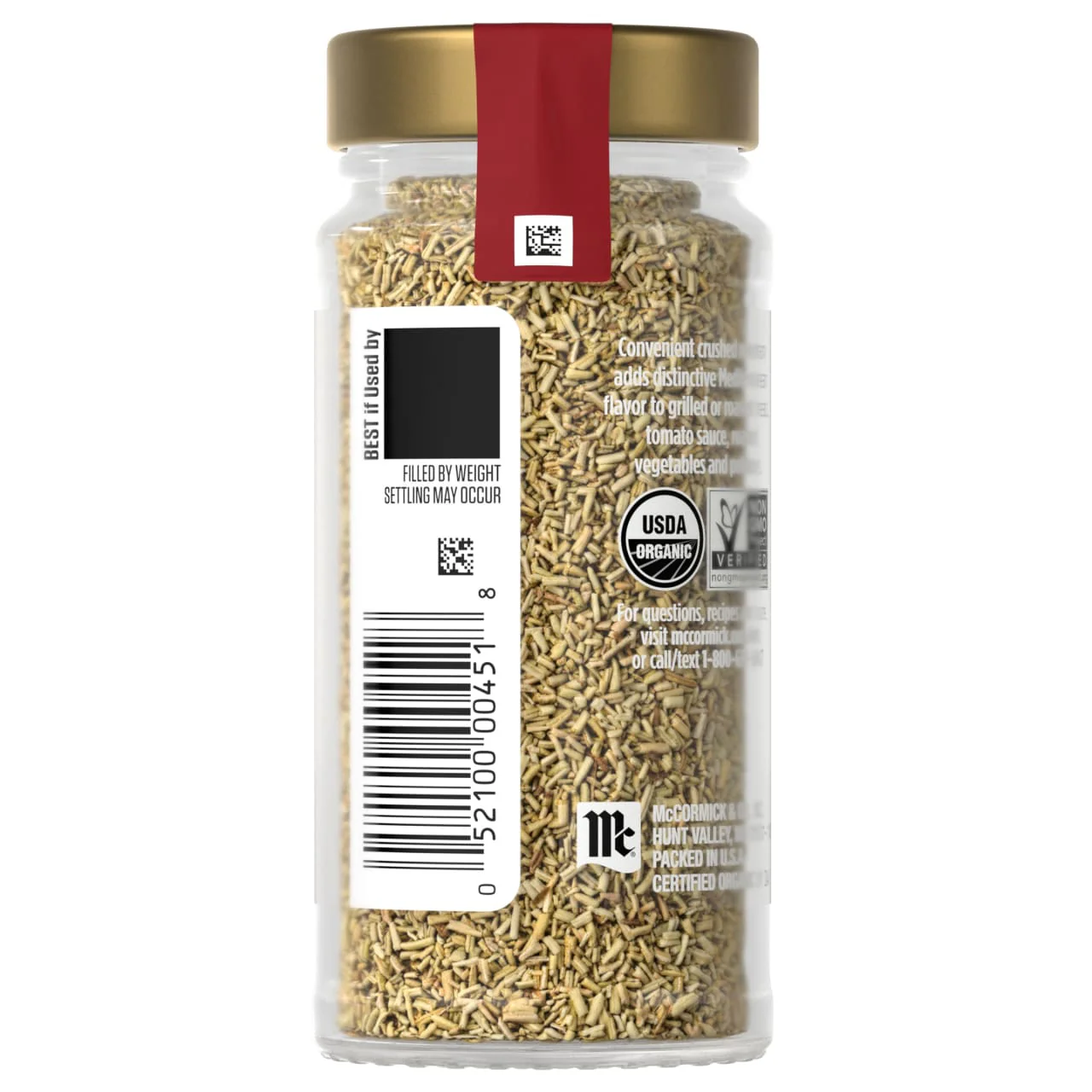 McCormick Gourmet™ Organic Crushed Rosemary, 1 oz - Image 16