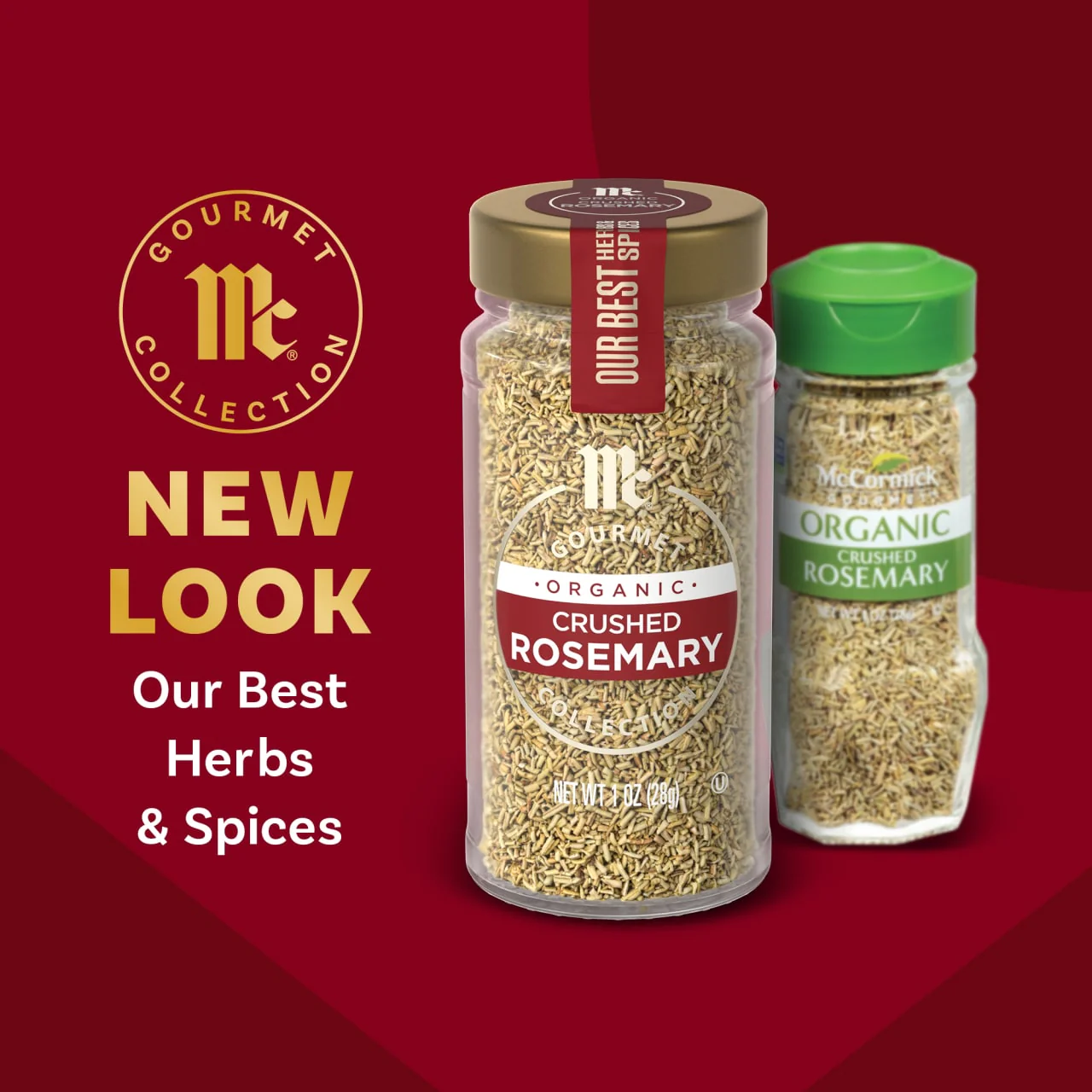 McCormick Gourmet™ Organic Crushed Rosemary, 1 oz - Image 3