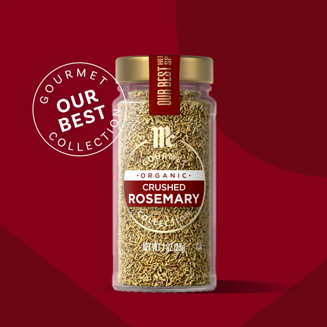 McCormick Gourmet™ Organic Crushed Rosemary, 1 oz - Image 4
