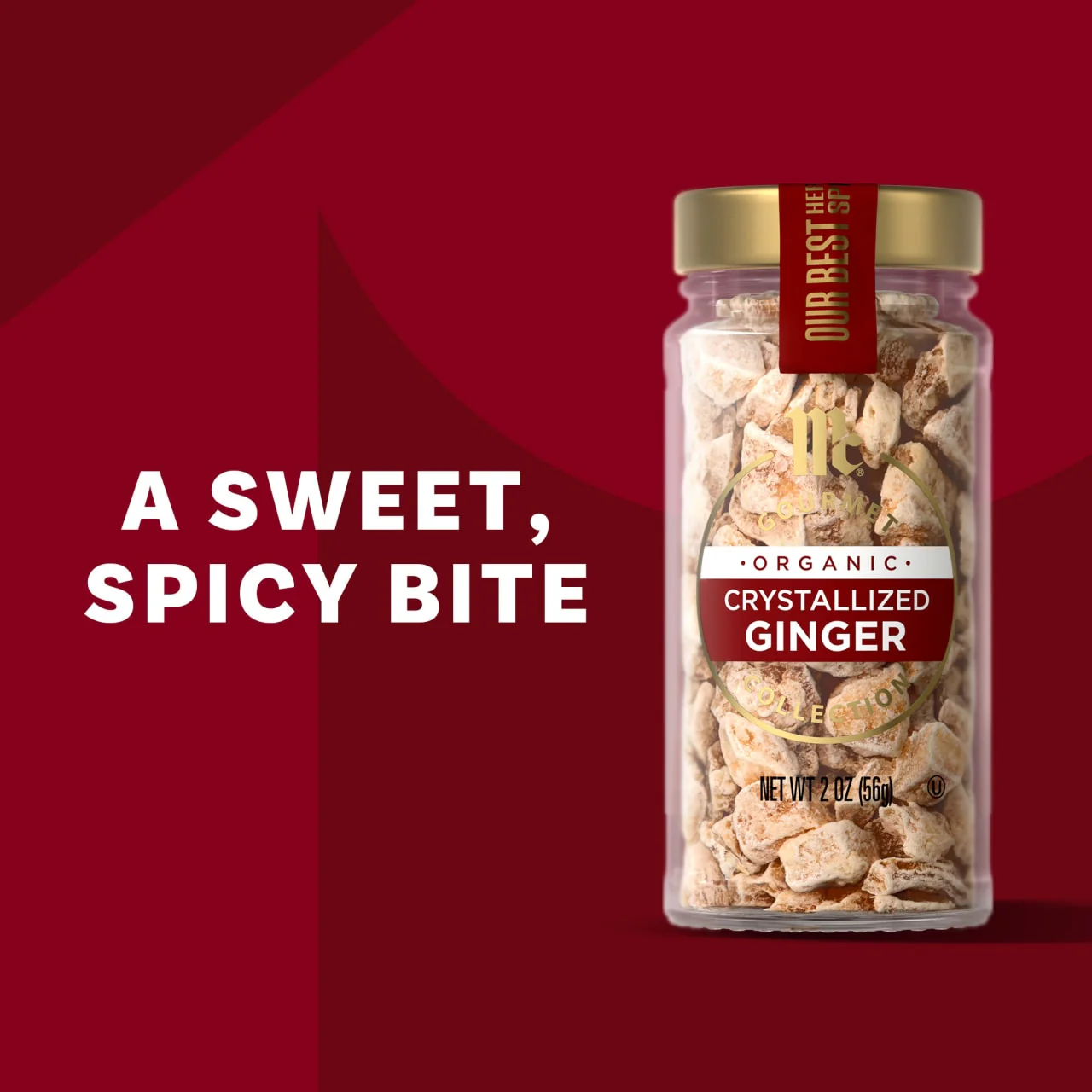 McCormick Gourmet™ Organic Crystallized Ginger, 2.0 oz - Image 11