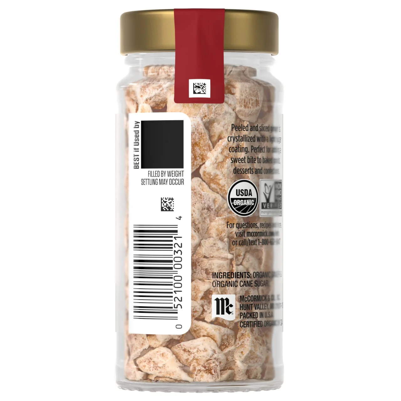 McCormick Gourmet™ Organic Crystallized Ginger, 2.0 oz - Image 16