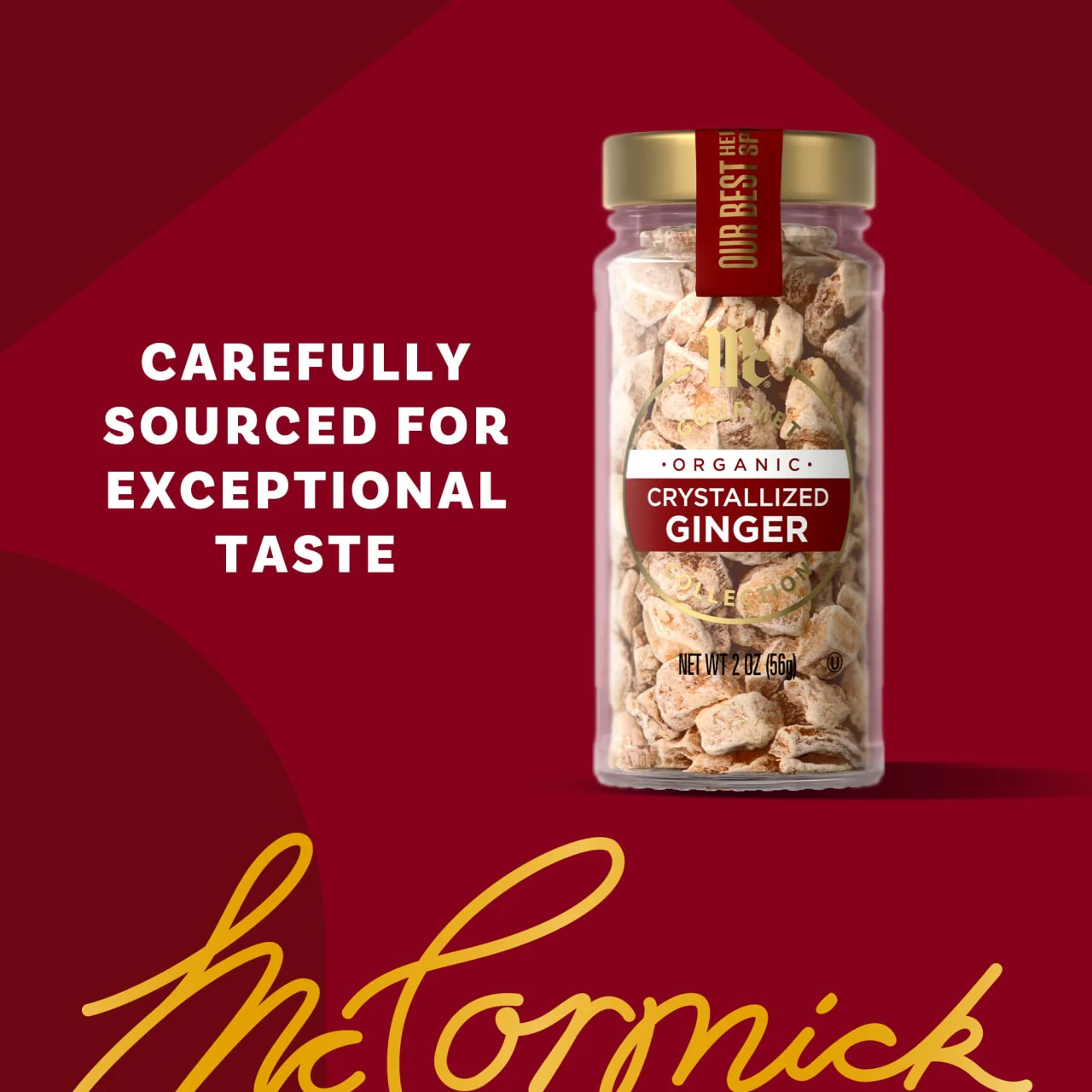 McCormick Gourmet™ Organic Crystallized Ginger, 2.0 oz - Image 4