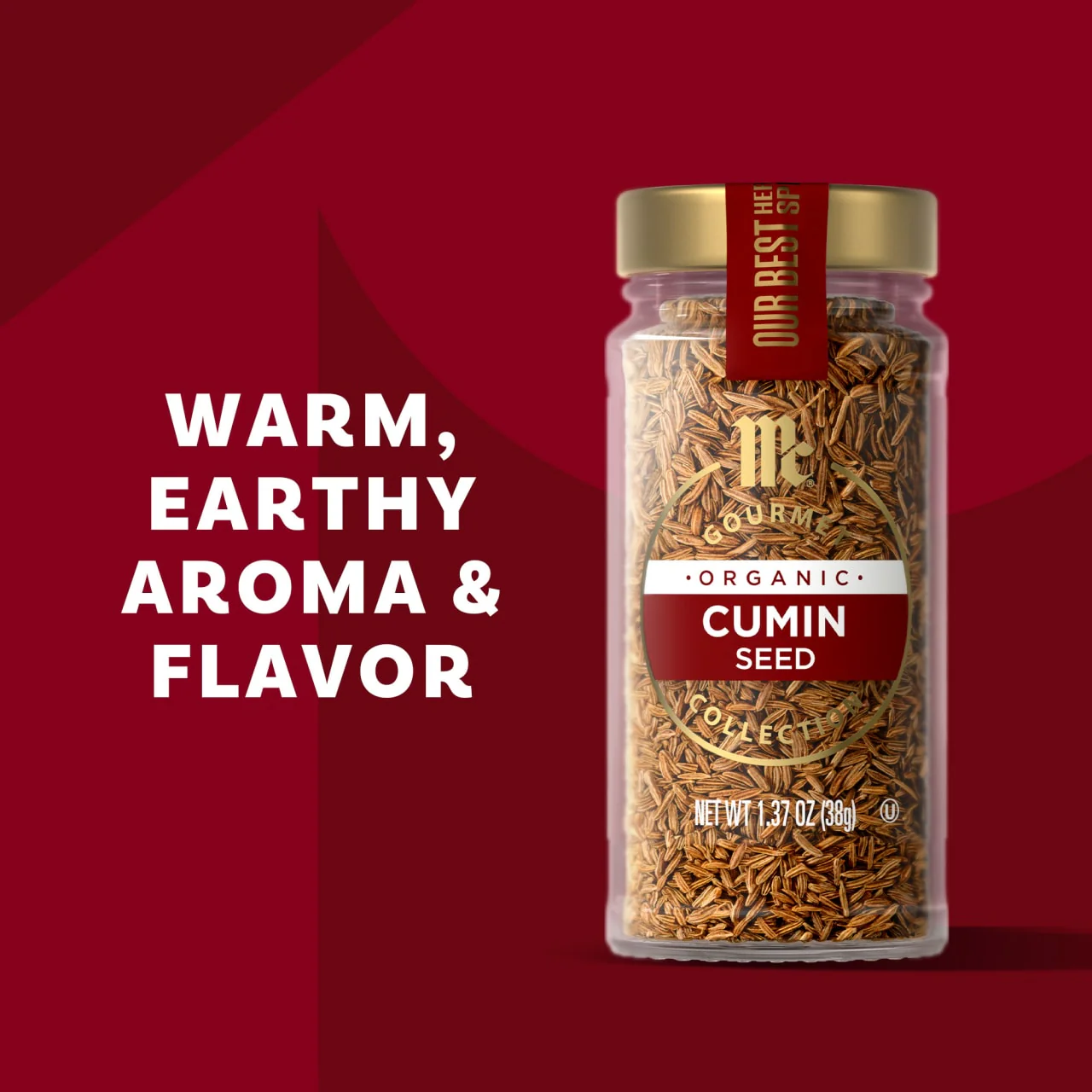 McCormick Gourmet™ Organic Cumin Seed, 1.37 oz - Image 10