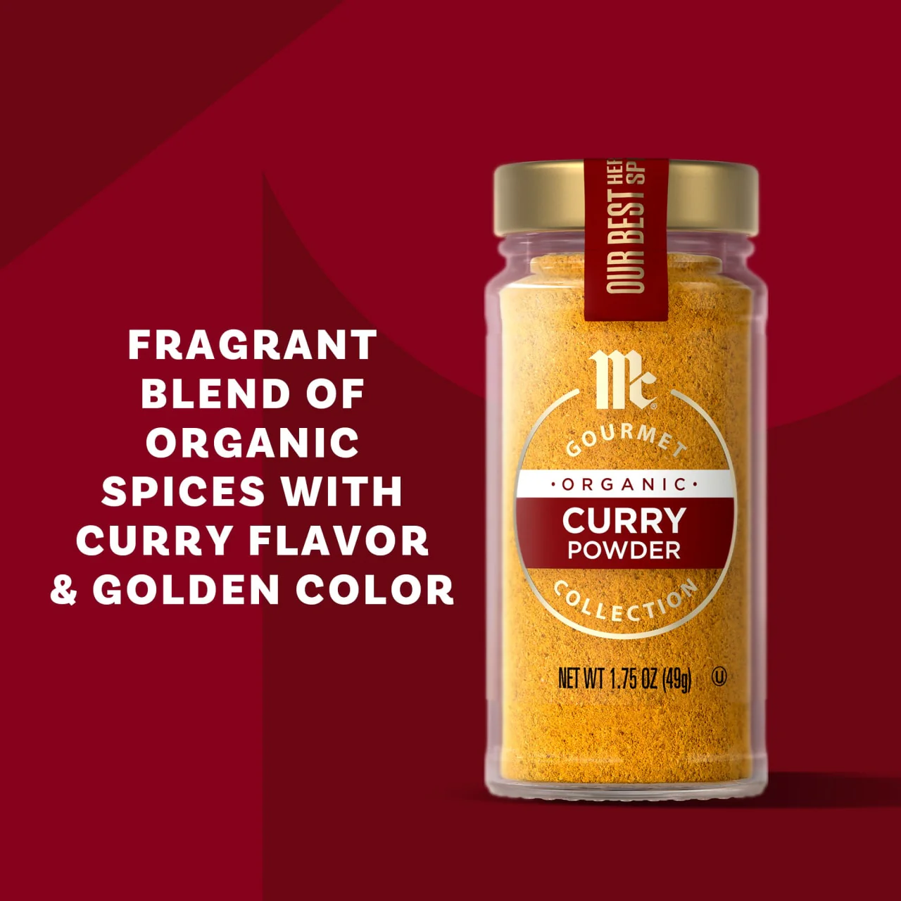 McCormick Gourmet™ Organic Curry Powder, 1.75 oz - Image 4