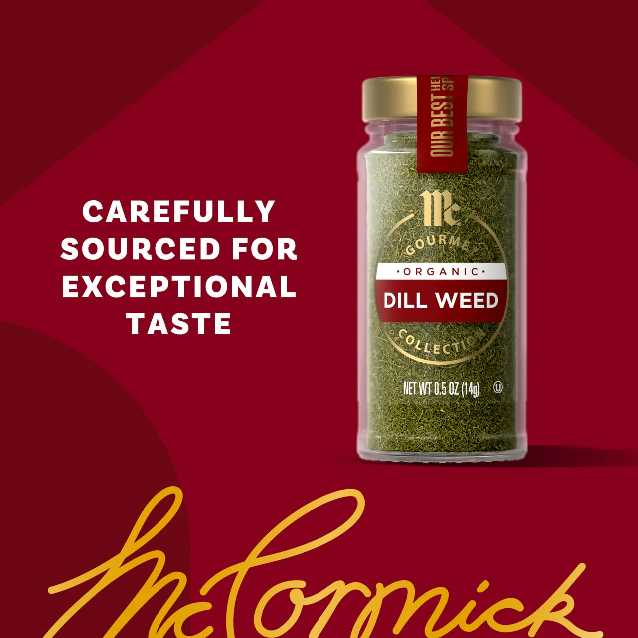 McCormick Gourmet™ Organic Dill Weed, 0.5 oz - Image 13