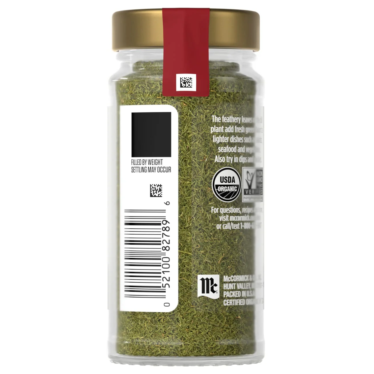 McCormick Gourmet™ Organic Dill Weed, 0.5 oz - Image 14