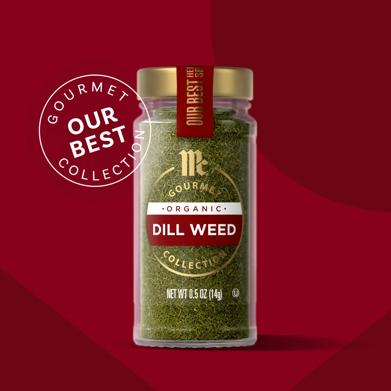 McCormick Gourmet™ Organic Dill Weed, 0.5 oz - Image 4