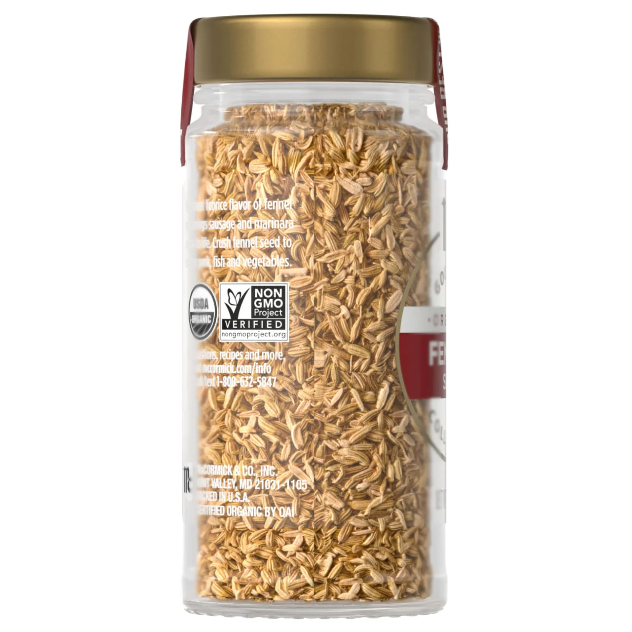 McCormick Gourmet™ Organic Fennel Seed, 1 oz - Image 18