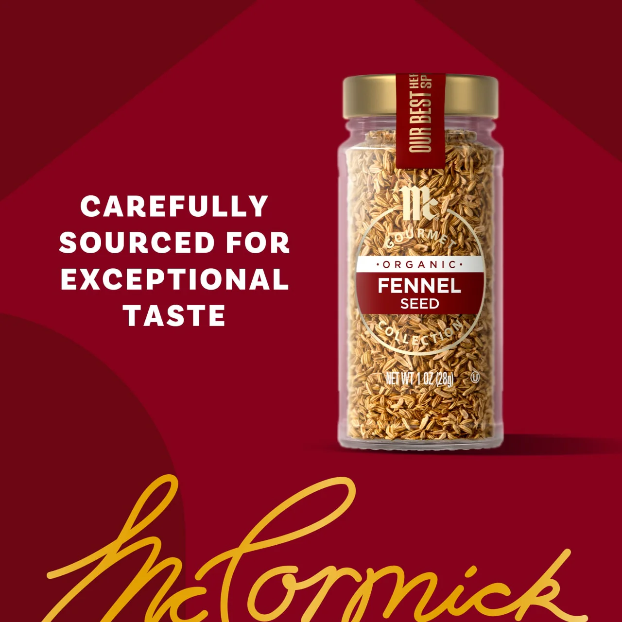 McCormick Gourmet™ Organic Fennel Seed, 1 oz - Image 4
