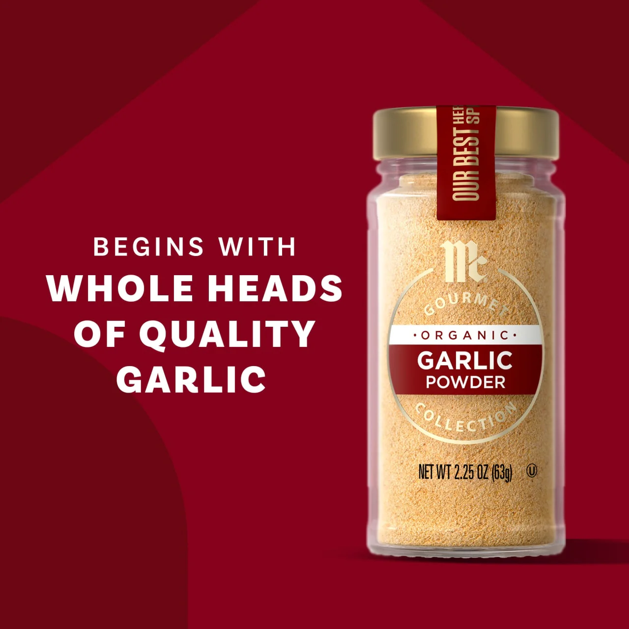 McCormick Gourmet™ Organic Garlic Powder, 2.25 oz - Image 17