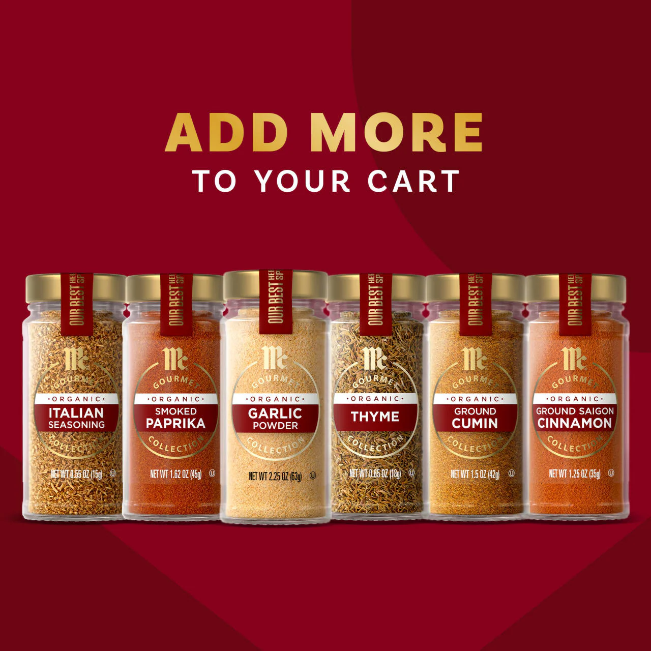McCormick Gourmet™ Organic Garlic Powder, 2.25 oz - Image 19