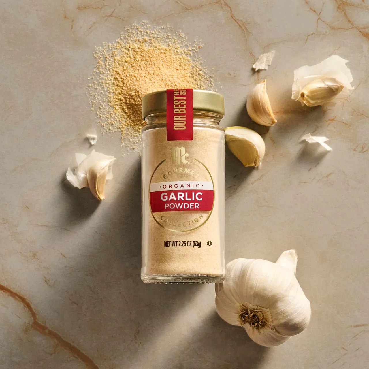 McCormick Gourmet™ Organic Garlic Powder, 2.25 oz - Image 8