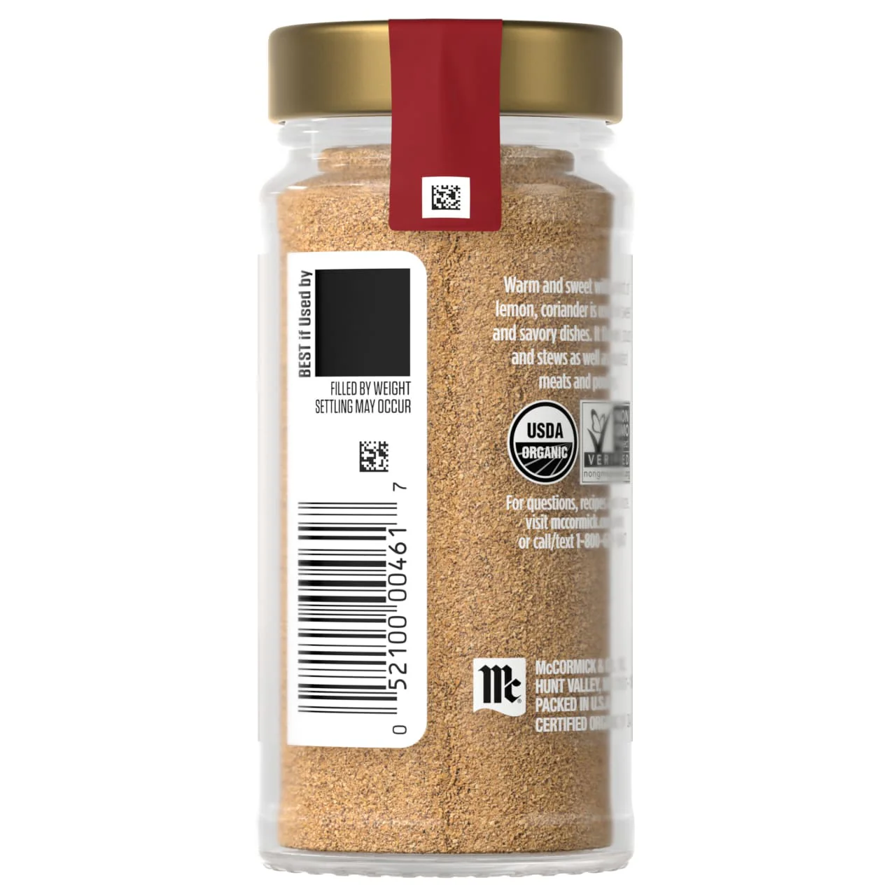 McCormick Gourmet™ Organic Ground Coriander, 1.25 oz - Image 16
